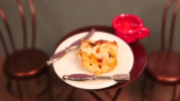 أصغر طبق لازانيا في العالم!