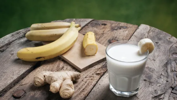 الزنجبيل له خصائص طبّية قويّة والموز غني بالبوتاسيوم
