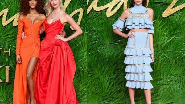 أناقة النجمات وعارضات الأزياء في حفل جوائز British Fashion awards