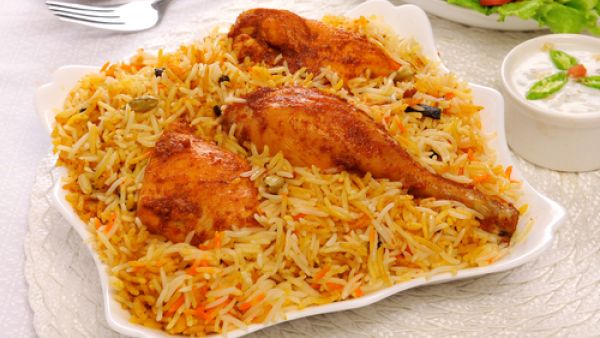 برياني الدجاج الحار
