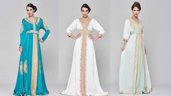 تألقي مع أجمل تصاميم القفطان المغربي