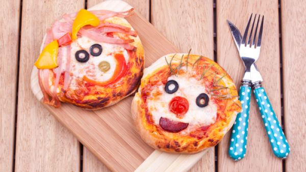 ميني بيتزا للأطفال
