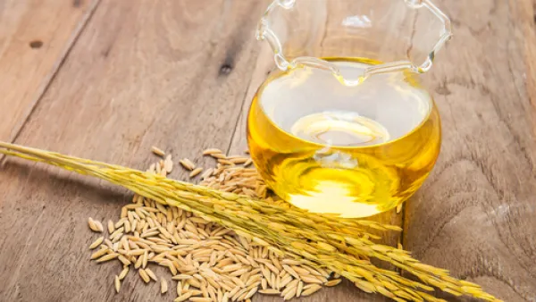 زيت نخالة الأرز يخلص البشرة من الإفرازات الدهنية الزائدة


