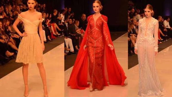 تميزت التصميمات بالتنوع والرقي بلمسات مصمم الأزياء المتميز عبد محفوظ 