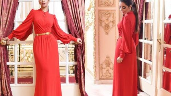 لوك رائع لبلقيس فتحي من تصميم العالمي أليكسندر مكوين