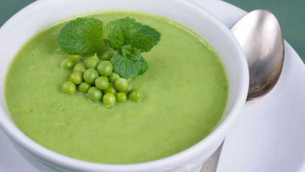 شوربة البازيلاء 