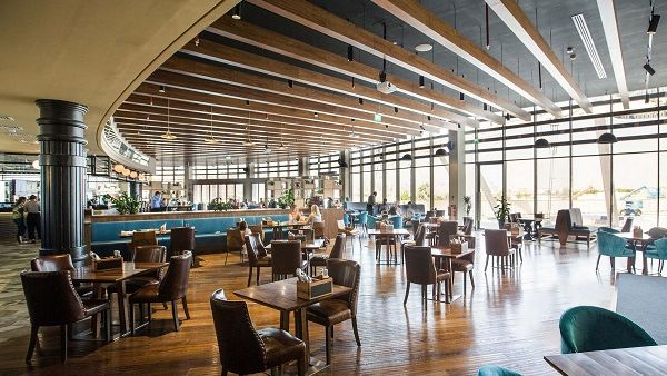 New Jebel Ali Club family dining section New Jebel Ali Club family dining section