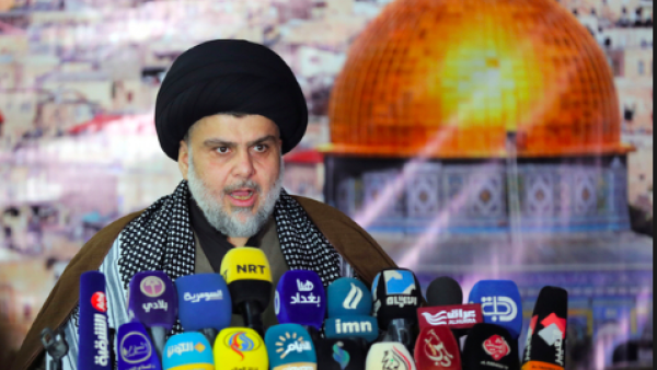 Shia leader Muqtada al-Sadr early campaigning on Najaf waits to reap fruits of parliamentary elections (AFP) 