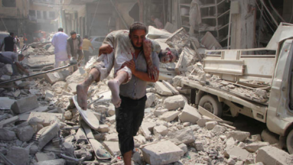 Idlib destruction (AFP File Photo)