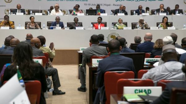 Politicians attend a meeting of the African Union's (AU) economic development program New Partnership for Africa's Development (NEPAD). (AFP/File)