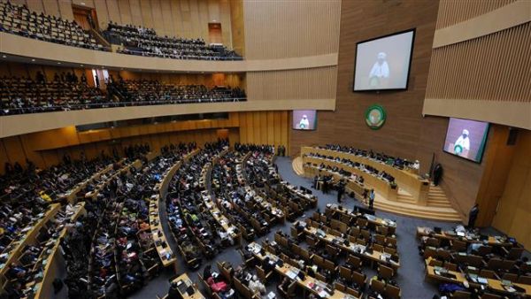A general view taken on January 30, 2016 in Addis Ababa shows the 26th presidential summit of the African Union. (AFP/File)