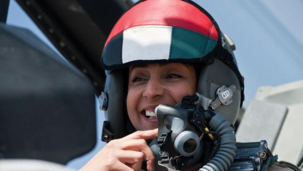 UAE pilot Major Mariam Al Mansouri led a strike against Daesh in Syria in October 2014.