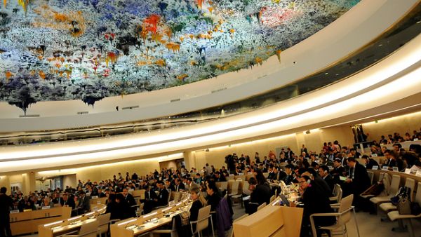 The United Nations Human Rights Council. (AFP/File)