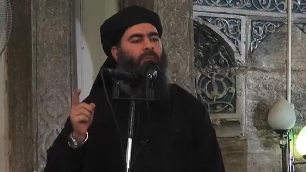 The Iraq-born Baghdadi, who proclaimed a "caliphate" straddling Iraq and Syria in June 2014. (File photo)