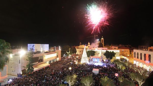 Christmas in Bethlehem. (Twitter)