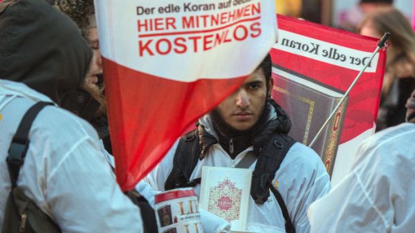 True Religion has around 500 members in Germany. The organization caused controversy in Germany with a project called 'Lies!' to hand out 25 million translations of the Koran for free. (AFP/File)