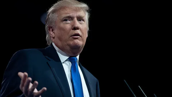 US President Donald Trump. (AFP/Nicholas Kamm)