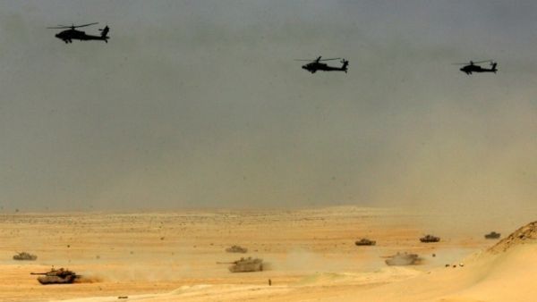The raids, among the most extensive carried out by the Egyptian military in its ongoing campaign against militants in the restive peninsula, followed the gunning down of Brigadier General Adel Ragaei. (AFP/File)