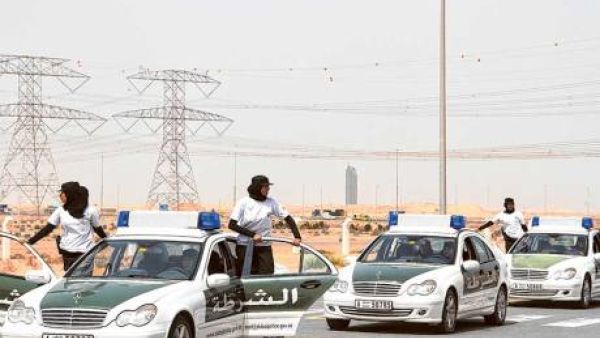 The officers are trained to be ready for anything that might jeopardise the security of a person or event. (Dubai police)