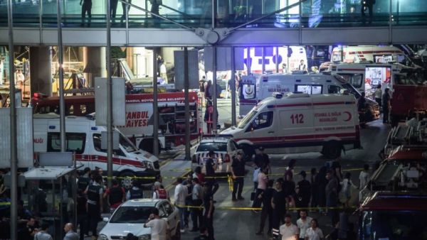 Forensic police work the explosion site at Ataturk airport on June 28, 2016 in Istanbul. (AFP/File)
