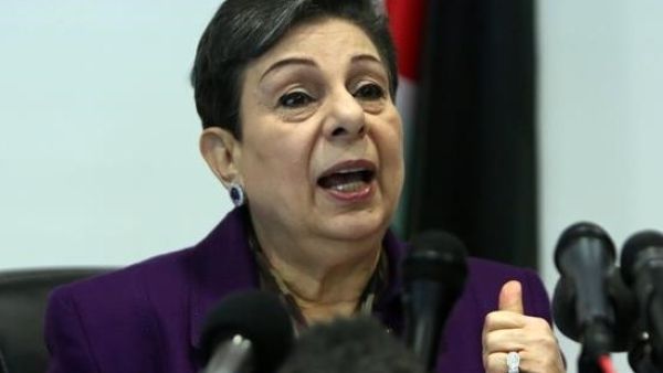 Palestine Liberation Organization (PLO) Executive Committee member Hanan Ashrawi. (AFP/File)