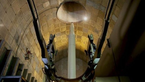 Missile is seen inside an underground depot in an undisclosed location in Iran. (File photo)