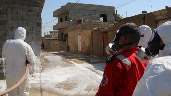 Iraq medics screen 800 people after chemical attack. (AFP/File) Iraq medics screen 800 people after chemical attack. (AFP/File)