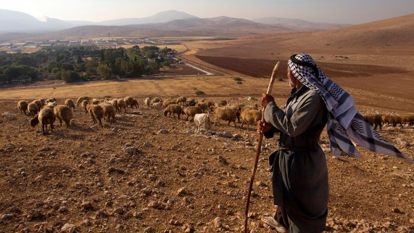 Forming a third of the occupied West Bank and with 88 percent of its land classified as Area C -- under full Israeli military control -- the Jordan Valley has long been a strategic area of land unlikely to return to Palestinians following Israel's occupation in 1967. (AFP/File)