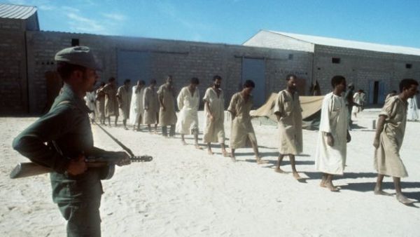 Mauritanian soldier guards Polisario Front rebels. (AFP/File)