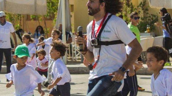 A few years ago, Samra launched Marwa Fayed's Toy Run, an NGO dedicated to bringing toys to underprivileged children. (Twitter)