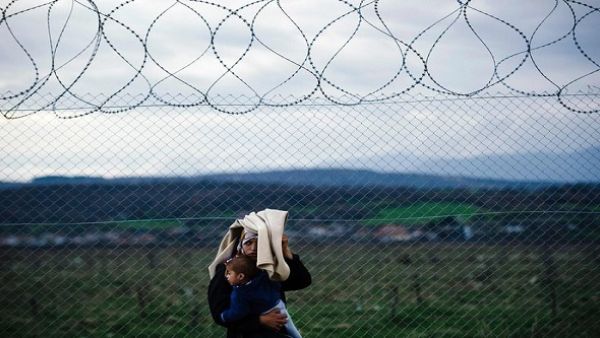 A refugee mother with child somewhere in Europe. (AFP/File)