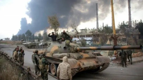 The road was already effectively out of use since government forces advanced to firing positions overlooking it ten days earlier. (AFP/File)