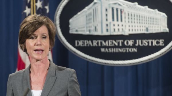 Acting Attorney General Sally Yates. (AFP/Saul Loeb)