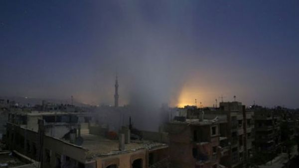 A file photo of aftermath of airstrikes in Syria.(AFP/File)