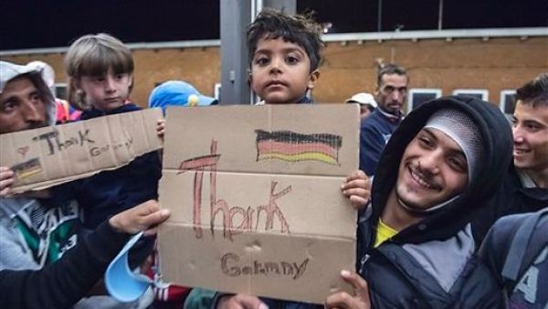 Refugees arrive at main train station in Munich, Germany. (AFP/File)