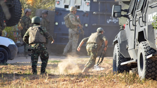 Last week a leader of a jihadist group that shot dead a soldier at his home has been hunted down and killed in a central region of Tunisia. (AFP/File)