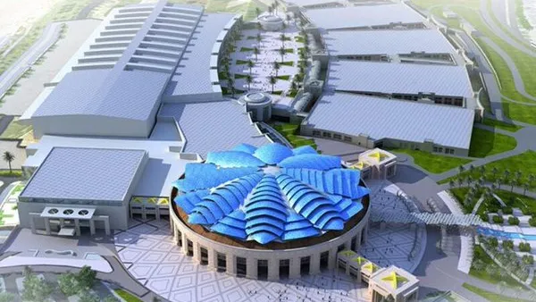 Located about 4 km from the Muscat International Airport, the new convention centre is part of Madinat Al Irfan Urban Development. (Twitter)