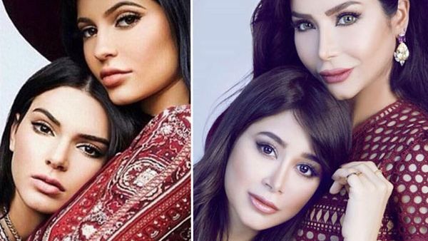 أسيل عمران ولجين عمران / كيندال وكايلي جينير