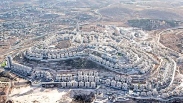 ضمّ مستوطنات يهودية في الضفة الغربية إلى نطاق نفوذ مدينة القدس