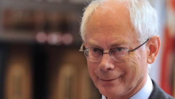 رئيس الاتحاد الاوروبي هرمان فان رومبوي  