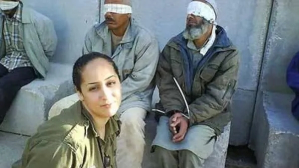 مجندات إسرائيليات يحاولن إهانة الفلسطينيين