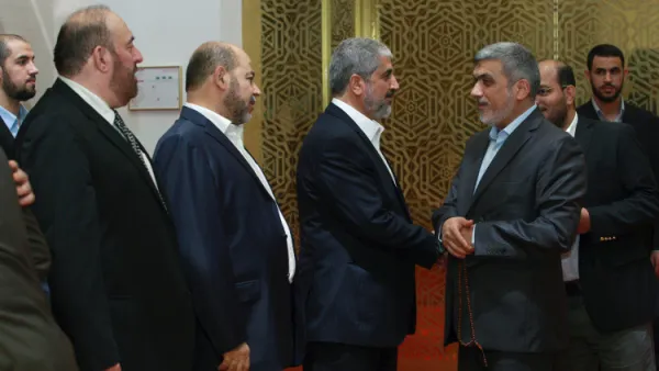 قيادات من حركة حماس في قطر/ أرشيفية