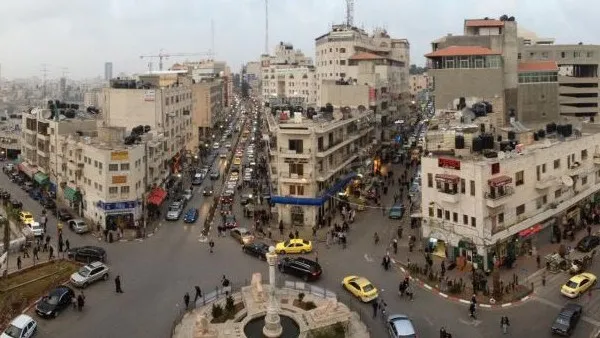 مدينة رام الله في الضفة الغربية