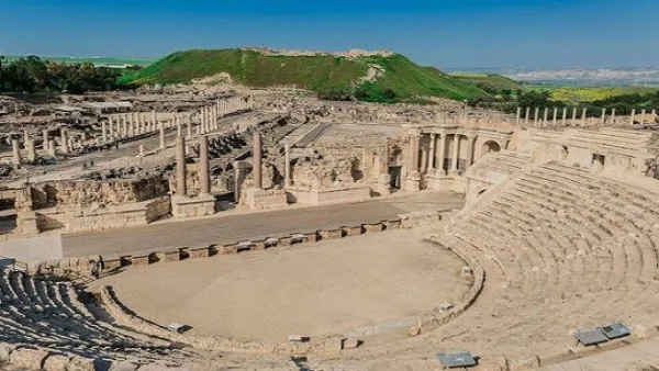موقع سبسطية الاثري شمال غرب نابلس
