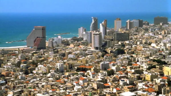 مشهد عام لمدينة تل ابيب