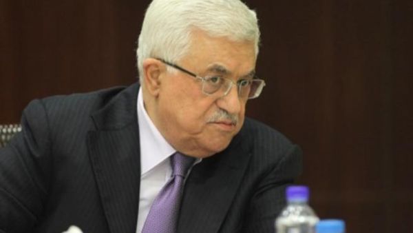 الرئيس الفلسطيني محمود عباس خلال اجتماع للجنة التنفيذية لمنظمة التحرير في رام الله/ا.ف.ب