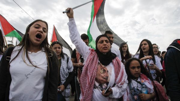 Israeli forces suppressed multiple protests in the West Bank, leading to the injury of dozens of peaceful Palestinian protesters. (AFP)