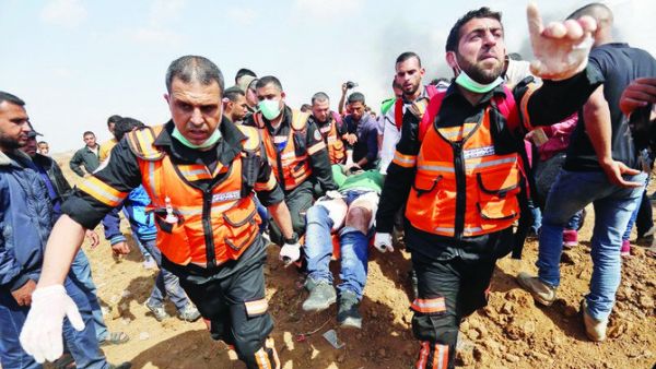 Israeli atrocities against Palestinian civilians have caused global outrage. (AFP/ File Photo)