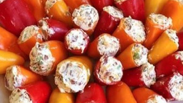 مقبلات الفلفل بالجبن (فاتح شهية للحفلات)