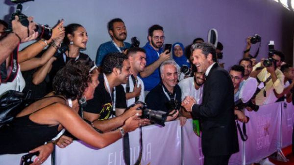 Patrick Dempsey at the El Gouna Film Festival. (Source: AFP)